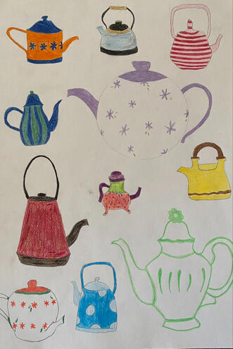 3. Teapots by Lauren