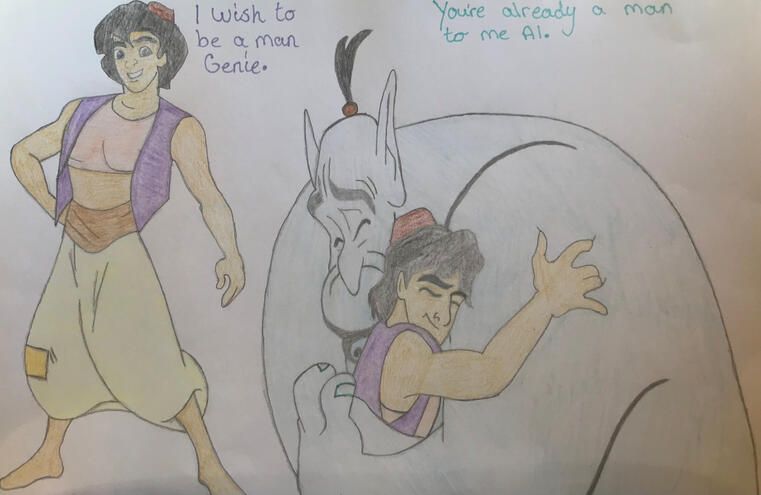 4. Trans Aladdin by Danni